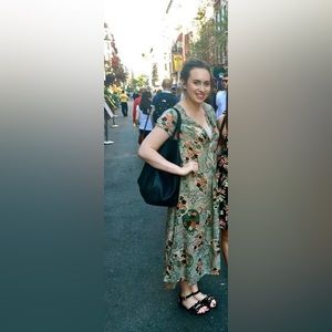 April Cornell sheer dress